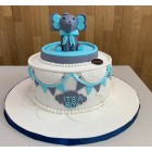 Baby Shower Fondant Cake